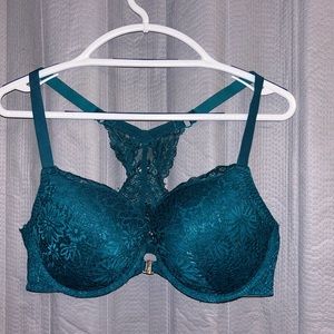 Auden 40C plunge coverage push-up Racerback bra